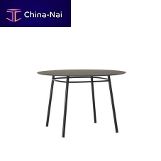 Contemporary table Agami 1170steelsteel baseround