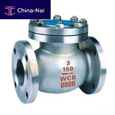 Swing check valve H44H-150LB-DN150flangehigh-pressurefor pipelines