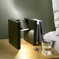 Bedside table lamp MR. EDcast aluminumcontemporarycorded