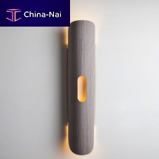 Original design wall light LUPEindoorwood veneerlinear