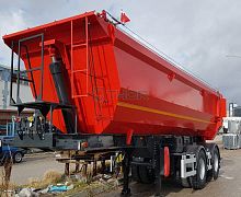2-axle semi-trailer towedhydraulicextendable