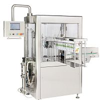 Automatic filling and capping machine bagmonobloc