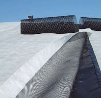 Non-woven drainage membrane MACDRAIN ® high-density polyethylene (HDPE)for drainagefor high-load surfaces