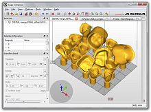 Modeling 3D printing software
