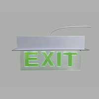 Recessed ceiling emergency light NEE CR1rectangularLEDaluminum
