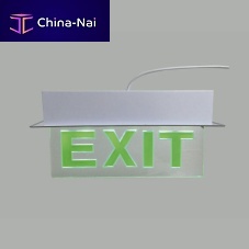 Recessed ceiling emergency light NEE CR1rectangularLEDaluminum