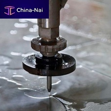 Water-jet cutting aluminumbronzestainless steel