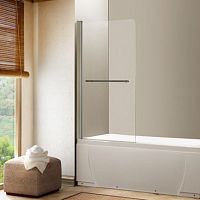 Fixed bath screen PRB4tempered glassframeless