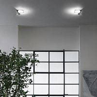 Contemporary ceiling light INCONTRO SERIESsquarealuminumsteel