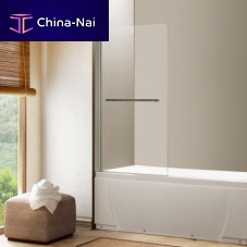 Fixed bath screen PRB4tempered glassframeless