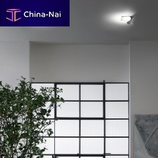 Contemporary ceiling light INCONTRO SERIESsquarealuminumsteel