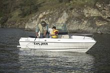Outboard center console boat 492 CCsport-fishing5-person max.