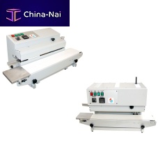 Heat sealer with conveyor SCV, SCHcontinuoussemi-automaticsachet