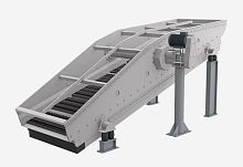 Dry screening screener for recyclingvibratingfor bulk materials
