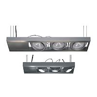 Hanging light fixture MOTO-MULTIGIMBALO STRUCTURELEDlinearIP20