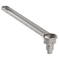 Stainless steel linear shower drain 676CC010-00CF