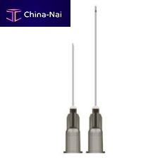 Cosmetic filler injection cannula straight