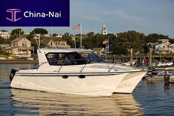 Catamaran cabin cruiser EXPRESS 30outboardhard-topsport-fishing