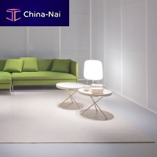 Contemporary side table FLIPlacquered woodwood veneerround