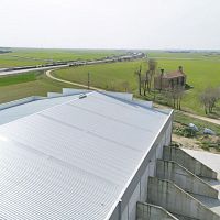 Ribbed metal sheet 5-RIB galvanized steel3Dgalvanized