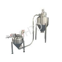 Dense phase pneumatic conveying system dilute phaselow-pressurepowder