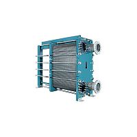 Plate heat exchanger liquid/liquidammonia