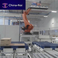 Robotic palletizer T120 for cartonsautomaticcompact