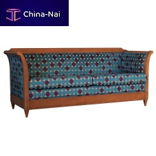 Traditional sofa VERONAfabricleatherwooden