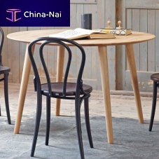 Scandinavian design dining table Malm 707oakbeechoak base