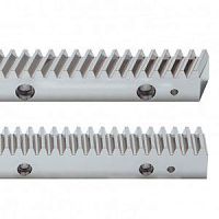 Helical-toothed rack and pinion UHPR seriessteelprecisionground