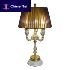 Bedside table lamp FD1124metalfabrictraditional