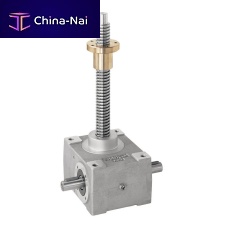 Translating screw jack rotating screwtrapezoidal screwbevel gear