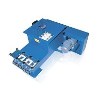 Volumetric feeder TOMALworm screwsolids