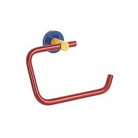 Wall-mounted toilet roll holder 15545brass