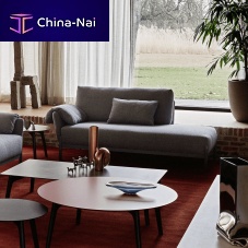 Contemporary daybed Ennafabricleatherfabric