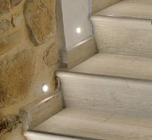 Recessed wall spotlight ADIMALEDroundpathway