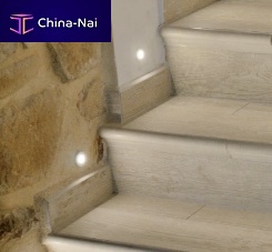 Recessed wall spotlight ADIMALEDroundpathway