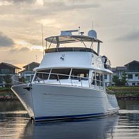 Cruising motor yacht GB54flybridge3-cabin2-cabin