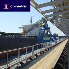 Belt conveyor horizontaltransportfor the mining industry
