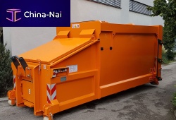 Waste recycling waste compactor MPC seriesmobilehorizontaltop-loading