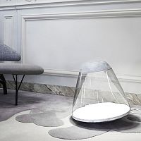 Floor lamp APOLLOblown glassmarblecontemporary