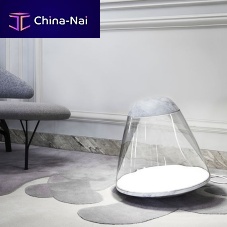 Floor lamp APOLLOblown glassmarblecontemporary