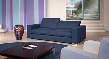 Contemporary sofa CORINTO fabricleathercustomizable color