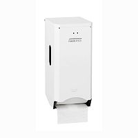 Wall-mounted toilet paper dispenser PR2784steeldouble rollfor public use