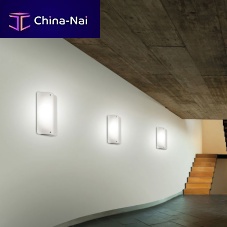 Contemporary wall light CUOREindoormetalopalescent glass
