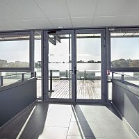 Entry door CUZCO®aluminumswingcontemporary