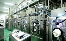 Glass bottle filling line for PET bottlescanfruit juice