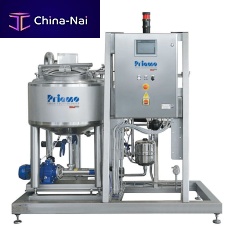 Yoghurt production line automaticwith mixerfor the food industry