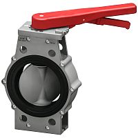 Butterfly valve BV10 leverpneumaticelectric