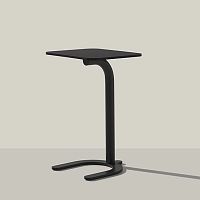 Contemporary side table Cosmo 1515HPLsteel baserectangular